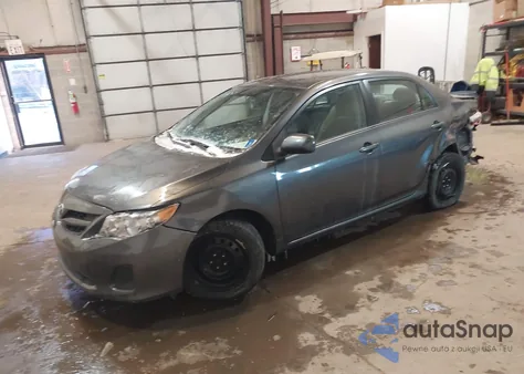 2012 Toyota Corolla Le z USA, uszkodzony, nr VIN 5YFBU4EE0CP043854